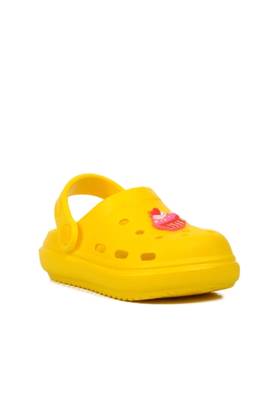 Aspor Sarı Unisex Sabo Çocuk Terlik - 3