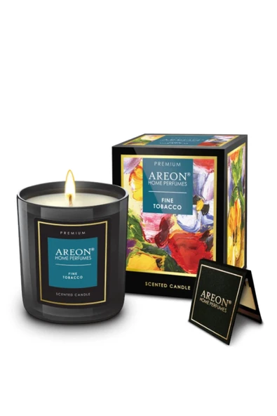 Areon Candles Premium Fine Tobacco Lüks Kokulu Mum
