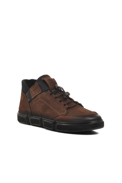 Hammer Jack Kahve Nubuk Su Geçirmez Erkek Casual Ayakkabı - Resim 3