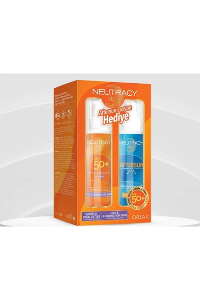 NEUTRACY GÜNEŞ KORUYUCU SET KARMA & YAĞLI CİLTLER İÇİN - GÜNEŞ KREMİ SPF50+ 150 ML +150 ML