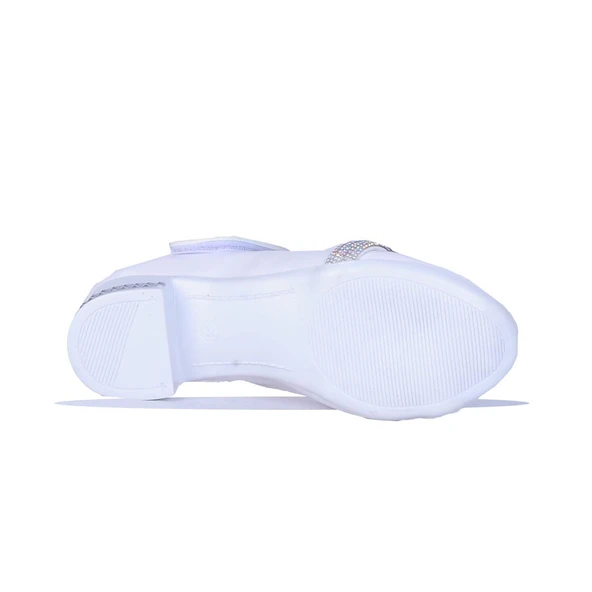 Ayakcenter 25-Herbebe Taşlı 3Cm Kız Çocuk Topuklu Ayakkabı - 4