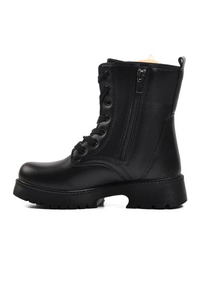 Walkway Siyah İçi Kürklü Kız Çocuk Bot - Resim 2