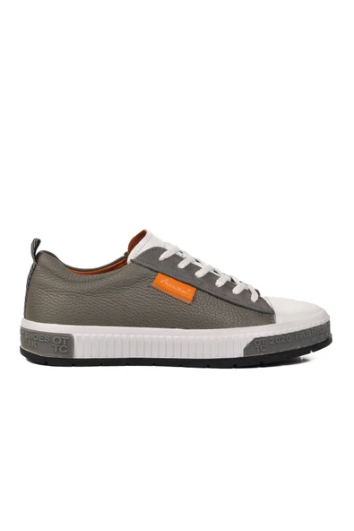 Marcomen Gri Beyaz Erkek Sneaker
