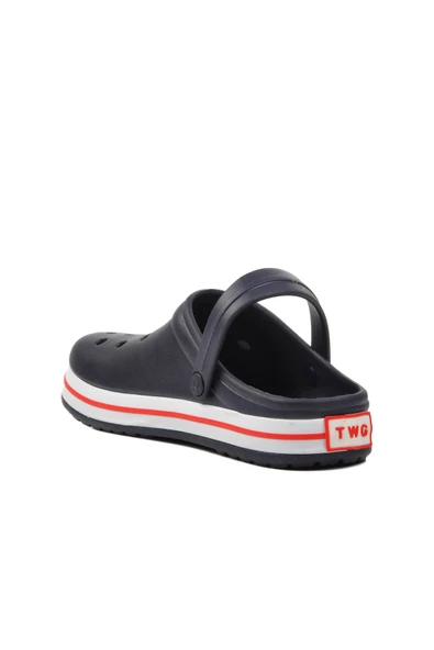 Aspor Lacivert Erkek Sabo Terlik - 4