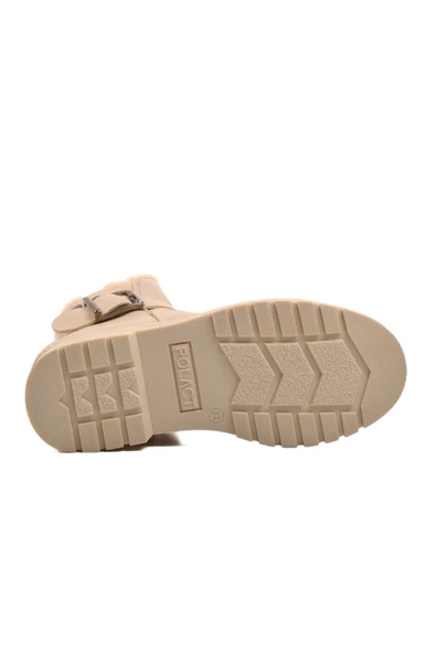 Aspor Bej Poliüretan Çocuk Bot - 5