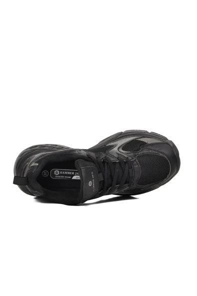 Hammer Jack Siyah Tekstil Unisex Spor Ayakkabı - 4