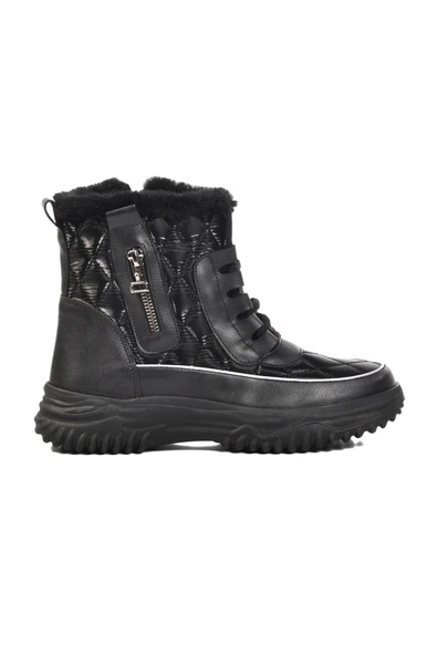 Aspor Siyah İçi Kürklü Kadın Bot ürün görseli