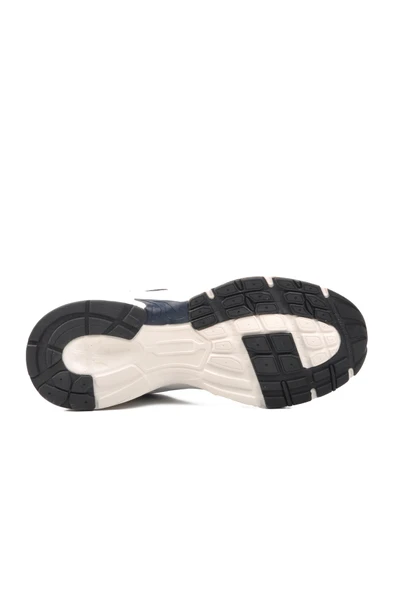 Hammer Jack Beyaz Lacivert Tekstil Unisex Spor Ayakkabı - Resim 5