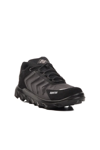 Scooter Siyah Tekstil Siyah Erkek Outdoor Ayakkabı - 3