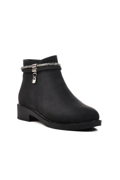 Aspor Siyah Zümrüt Kadın Bot - Resim 3