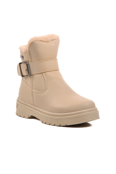 Aspor Bej Poliüretan Çocuk Bot - 3