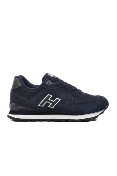 Hammer Jack Lacivert Suni Deri Erkek Sneaker