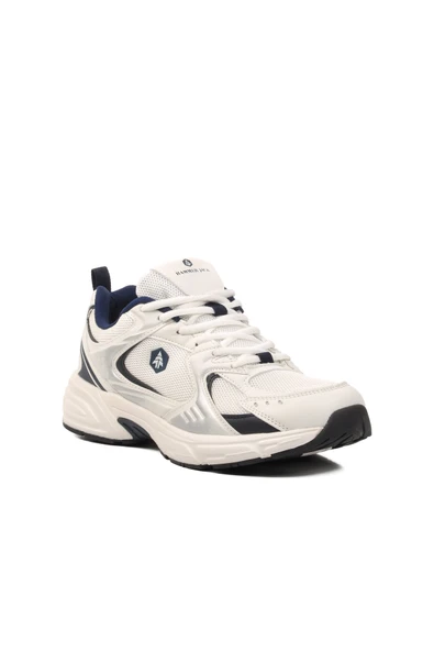 Hammer Jack Beyaz Lacivert Erkek Spor Ayakkabı - Resim 3