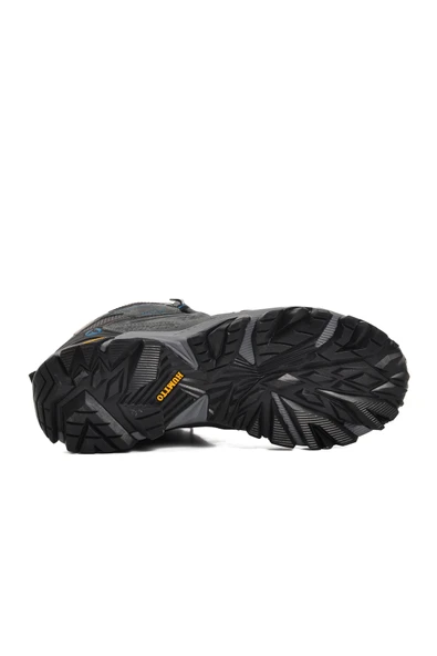 Aspor Füme Mavi Su Geçirmez Trekking Outdoor Bot - 5