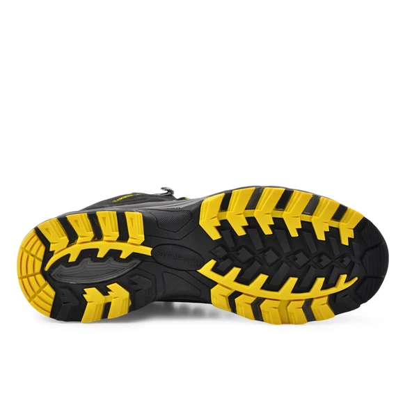 Hammer Jack Siyah Sarı Sneaker Erkek Bot - 4