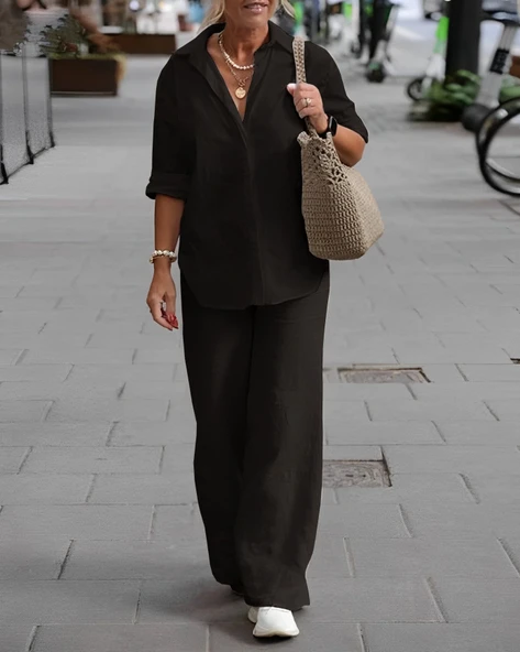 Keten İkili Alt Üst Takım ürün görseli