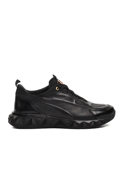 Marcomen Siyah Erkek Sneaker Ayakkabı