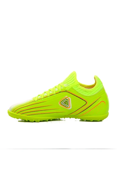Playup Sarı Neon Polyester Karışımlı Unisex Halı Saha Ayakkabısı - 2