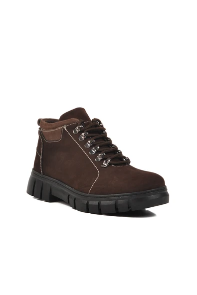 Aspor Kahve Nubuk Trekking Outdoor Bot - 3