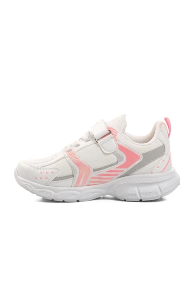 Slazenger Beyaz Pembe Çocuk Spor Ayakkabı - 2