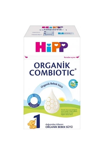 Hipp Organik Combiotic 1 Bebek Sütü 600 gr 2 Adet