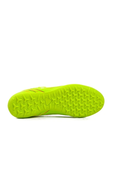 Playup Sarı Neon Polyester Karışımlı Unisex Halı Saha Ayakkabısı - 5