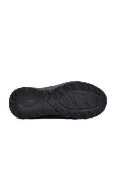 Marcomen Siyah Siyah Floter Erkek Casual Ayakkabı - Resim 5