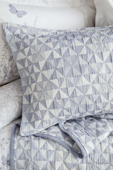 Apricitas HOME Çift Kişilik Tımeless Set Lıberty Indıgo - Yatak Ortusu - 2