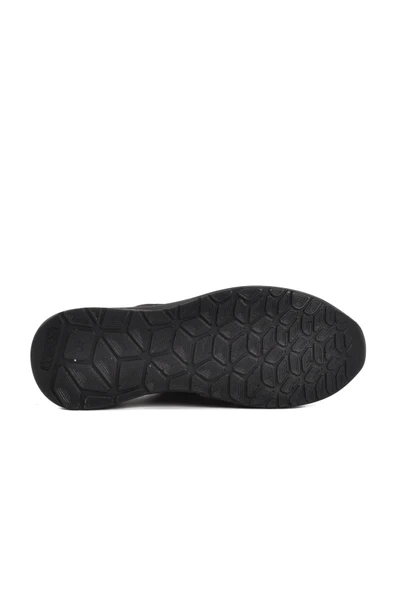Forelli Siyah Kadın Spor Ayakkabı Sneaker - Resim 5
