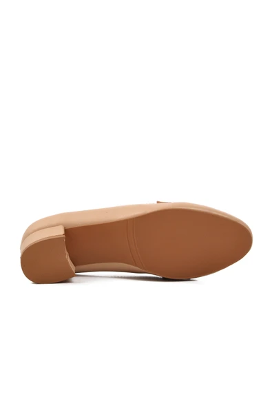 Pierre Cardin Bej Kadın Topuklu Ayakkabı - 5