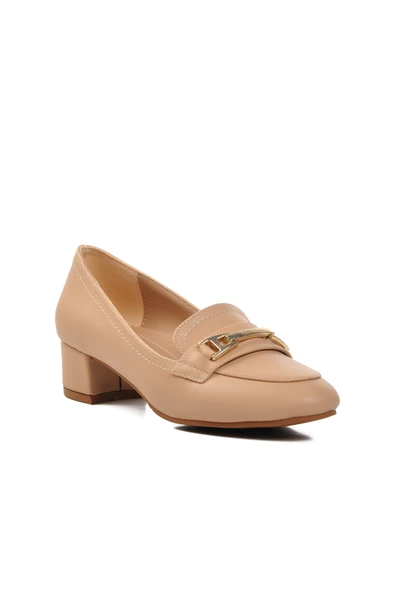 Pierre Cardin Bej Kadın Topuklu Ayakkabı - 3