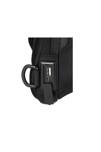 Ççs Siyah Unisex Omuz Çantası - 5