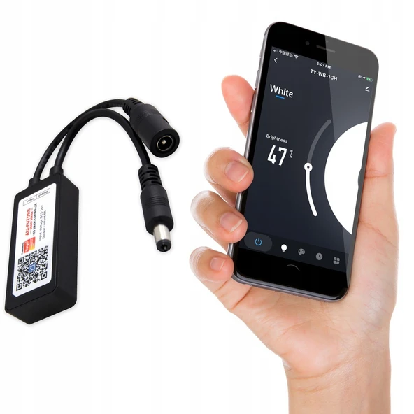 TUYA LED Kontrol mini DC Wifi dimmer 5-24V 12A APP ios android alexa siri google xiaomi smart home ses kontrolü uygulama - 5