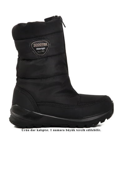 Scooter Siyah Kız Çocuk Kar Botu