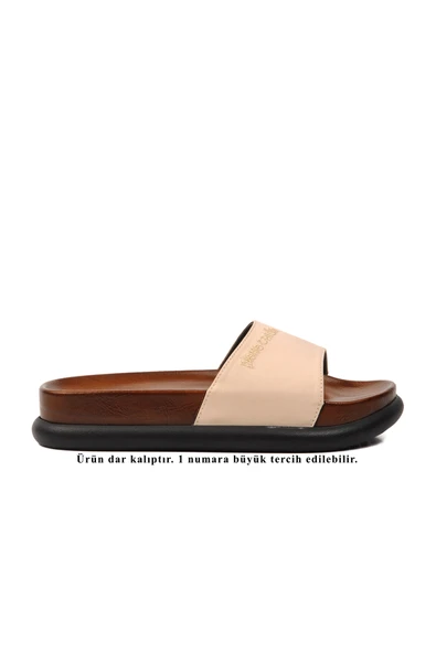 Pierre Cardin Bej Kadın Terlik