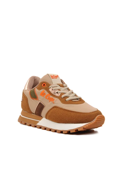 Lee Cooper Bej Kahve Unisex Sneaker - 3