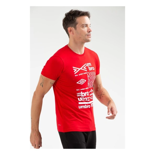 Umbro Kırmızı Erkek Tişört Jax T Shirt - 5