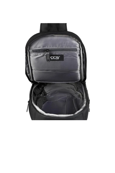 Ççs Siyah Unisex Omuz Çantası - 4