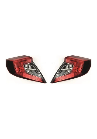 Honda CIVIC  Dış Sağ Sol Stop Lambası Takımı 2016-2021 ürün görseli 1