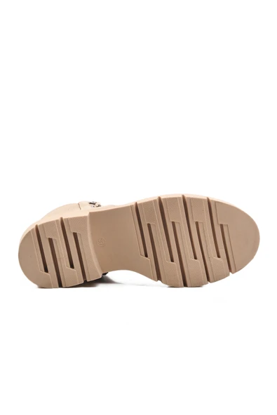 Pierre Cardin Krem Kadın Bot - Resim 5