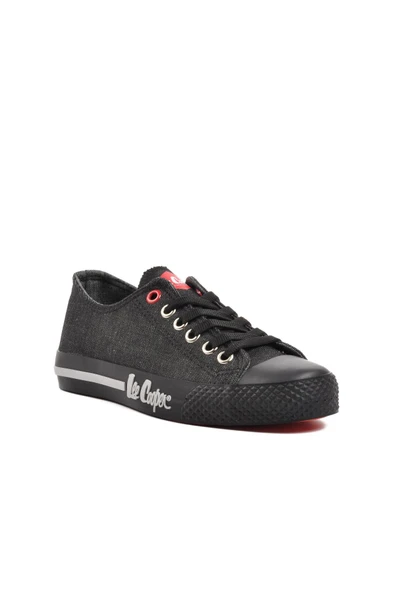 Lee Cooper Siyah Gri Unisex Spor Ayakkabı - Resim 3