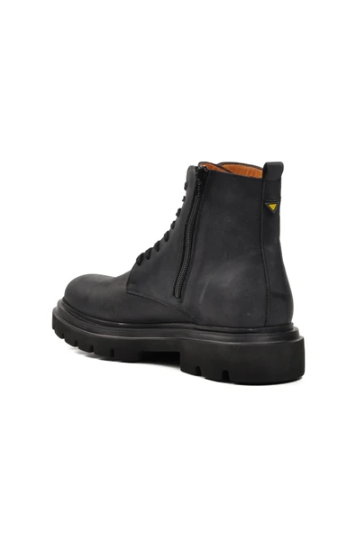 Dr.Flexer Siyah Nubuk Worker Erkek Bot - 4