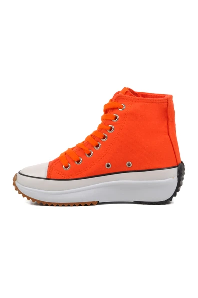 Beverly Hills Polo Club Turuncu Unisex Hi Sneaker - Resim 2