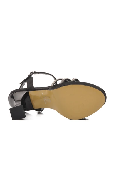 Aspor Siyah Kadın Abiye Ayakkabı - 5