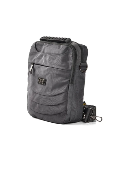 Ççs Gri Unisex Omuz Çantası - 3