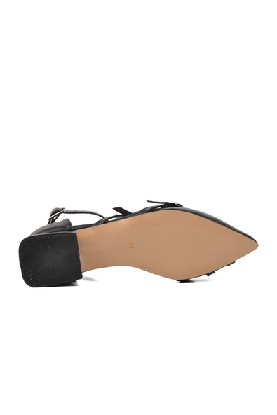 Aspor Siyah Kadın Abiye Ayakkabı - 5