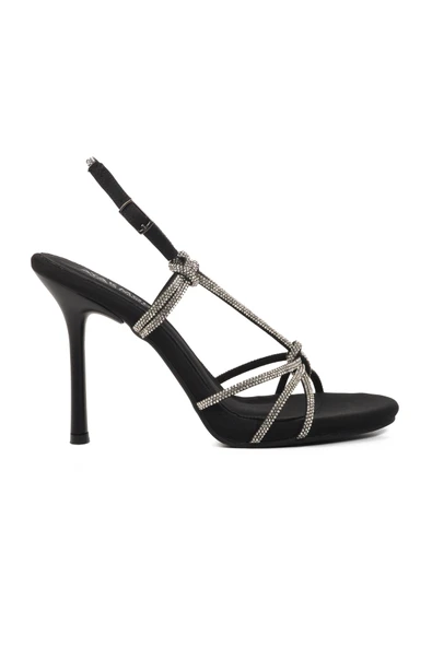 Aspor Siyah Kadın Abiye Ayakkabı