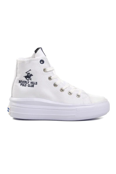 Beverly Hills Polo Club Beyaz Kadın Spor Ayakkabı Sneaker