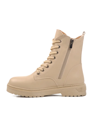 Aspor Bej Cilt İçi Kürklü Kadın Bot - 2