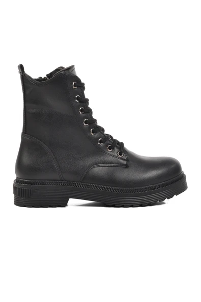 Aspor Siyah Cilt İçi Kürklü Kadın Bot ürün görseli